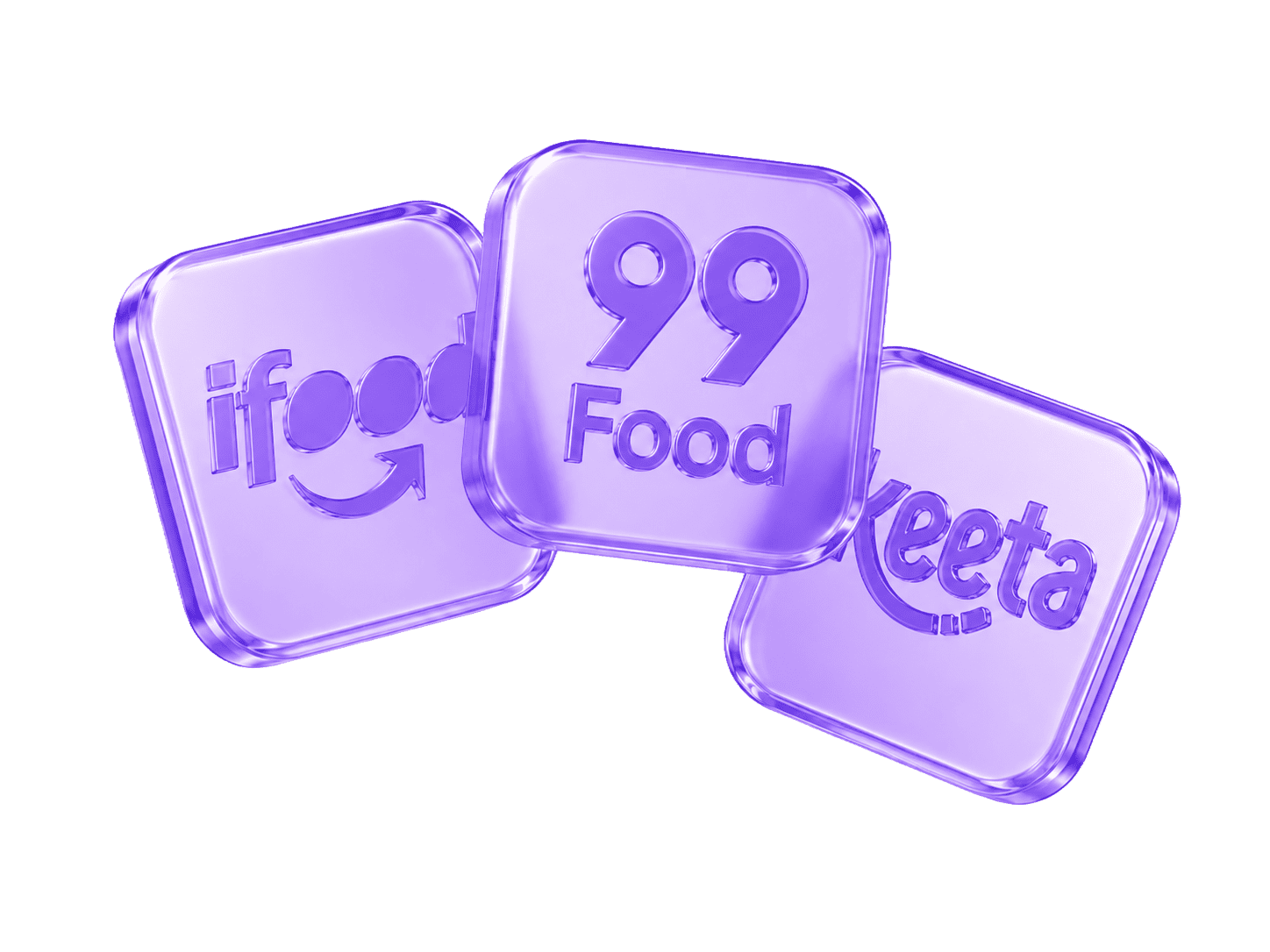 Integrações da Cooki com iFood, 99Food e Keeta